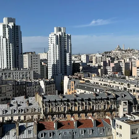 아파트 Chic Parisian Sacre Coeur Views