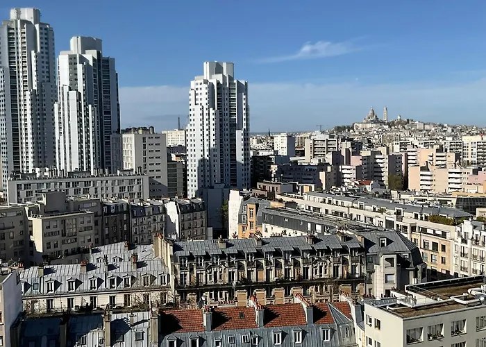 アパート Chic Parisian Sacre Coeur Views