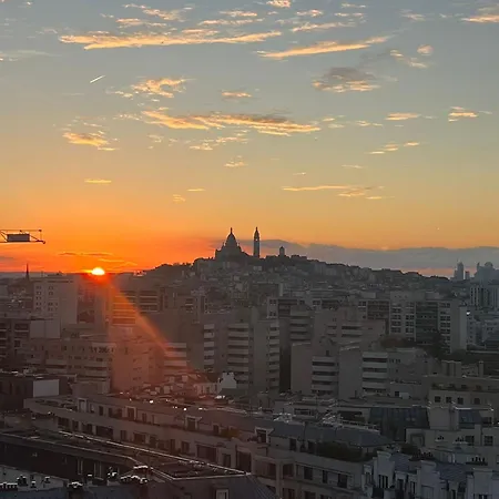 Apartman Chic Parisian Sacre Coeur Views